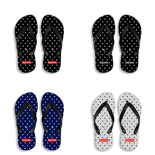 Supreme スリッパ 夏用 指入れタイプ