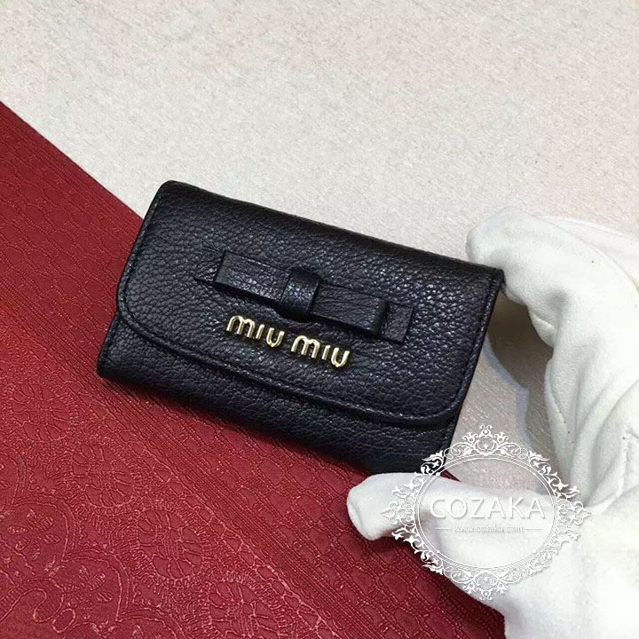 miumiu キーケース ピンク