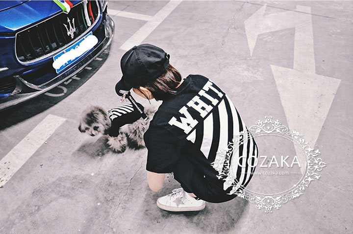 犬服 Tシャツ 0ff-white