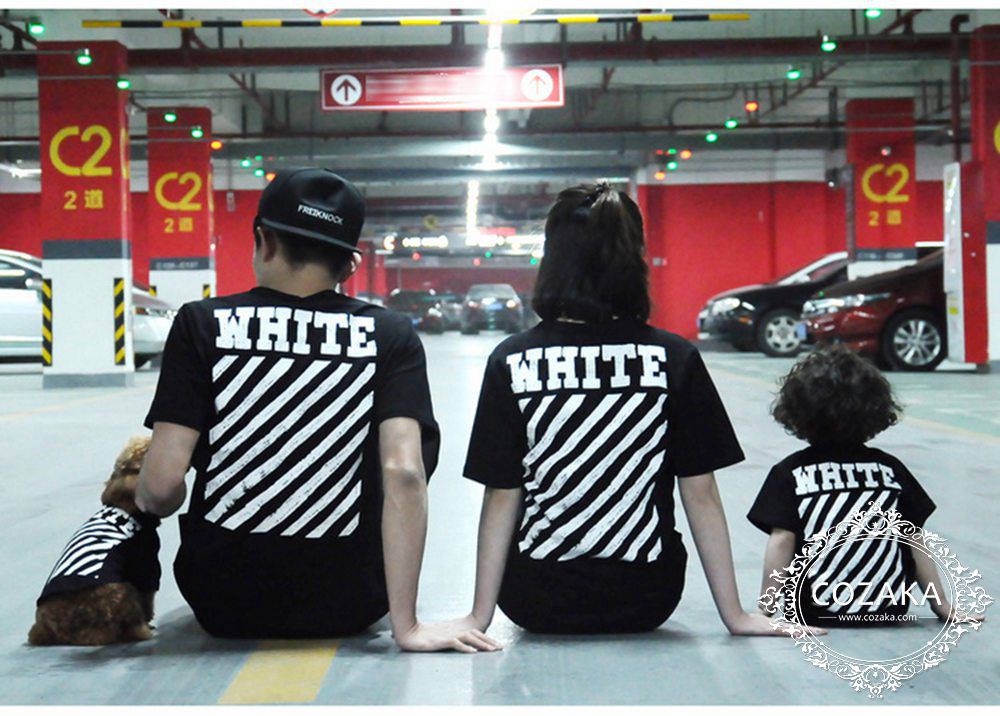 OFF WHITE tシャツ ペアルック