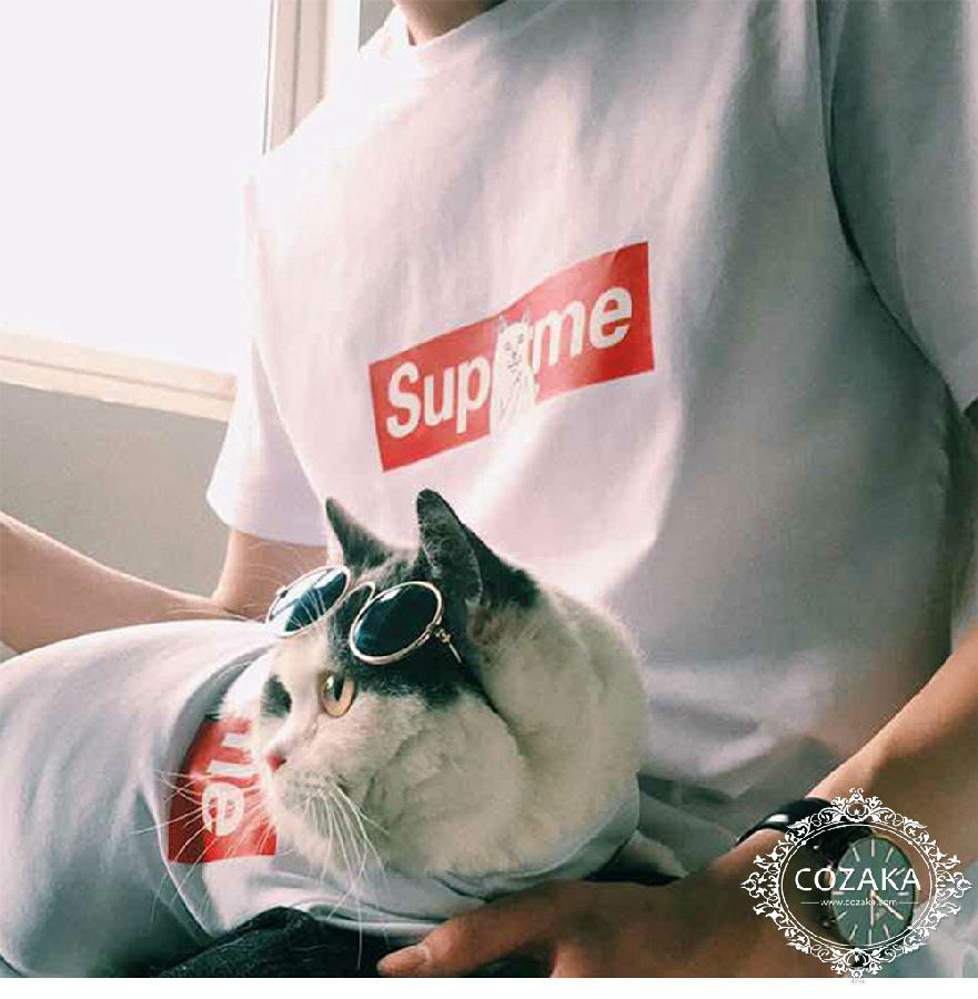 supreme tシャツ 犬服