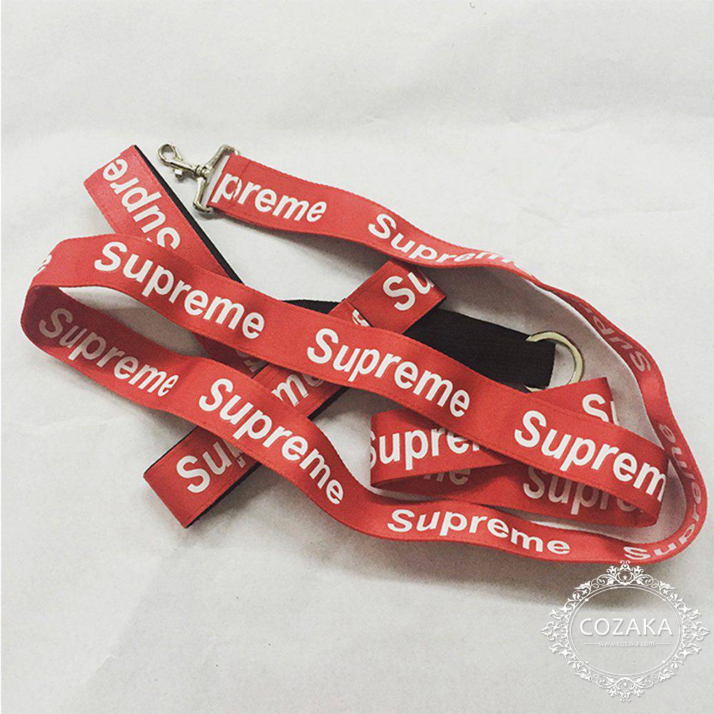 supreme リードとハーネスのセット おしゃれ