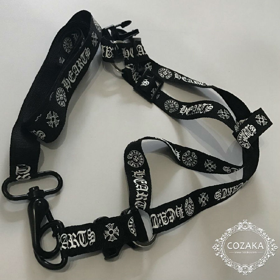 Chrome Hearts 大型犬 リード ハーネス