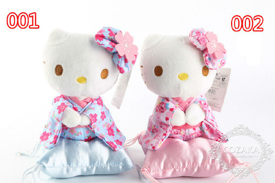 キティ ぬいぐるみ 桜着物