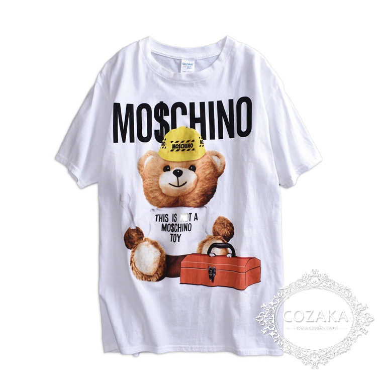 moschino tシャツ クマ