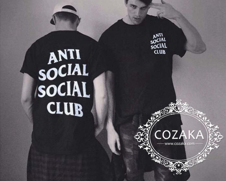 anti social social club ペアルック おしゃれ