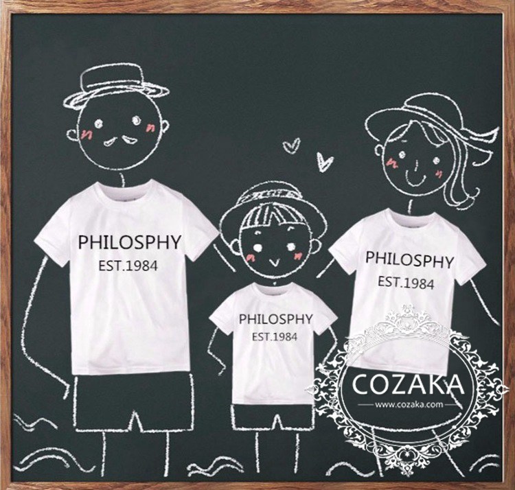 Philosophy ロゴTシャツ キッズ