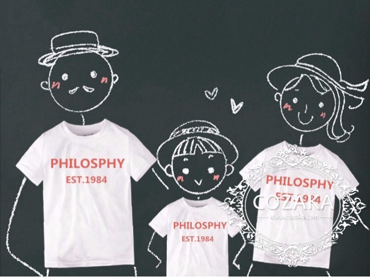philosophy tシャツ 親子服