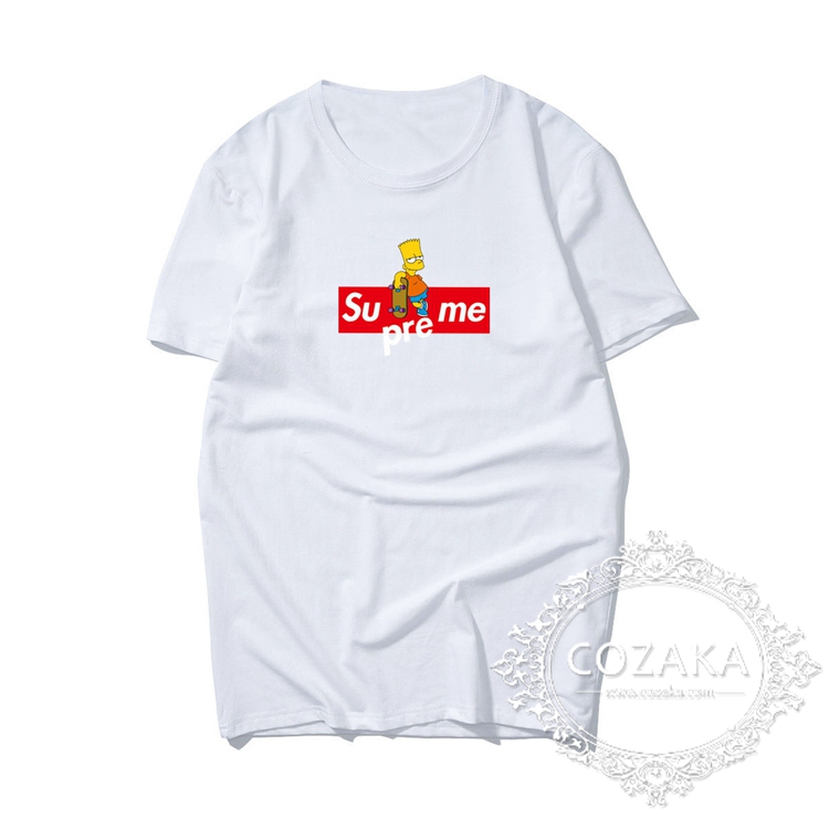 Supreme シンプソンズ tシャツ ペアルック