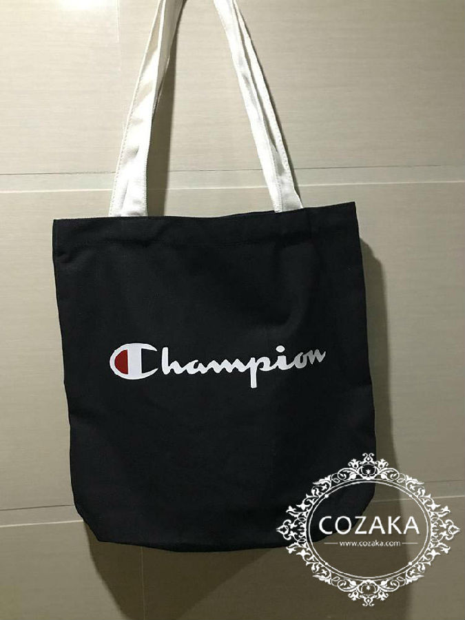 champion トートバッグ 白