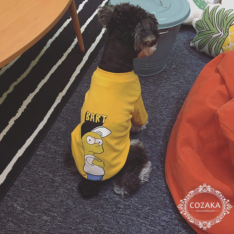 simpsons 中型犬洋服 スウェット