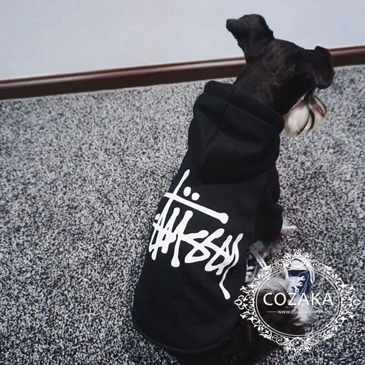 ステューシー パーカー 犬服, Stussy ドッグウェア プルオーバー