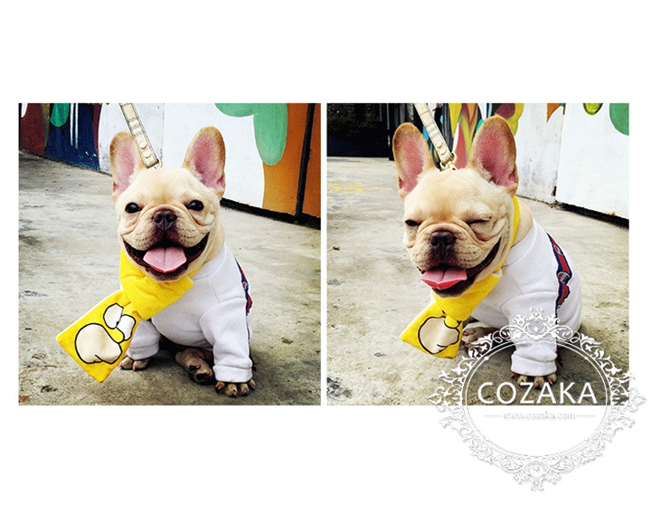 犬用マフラー おしゃれ シンプソンズ