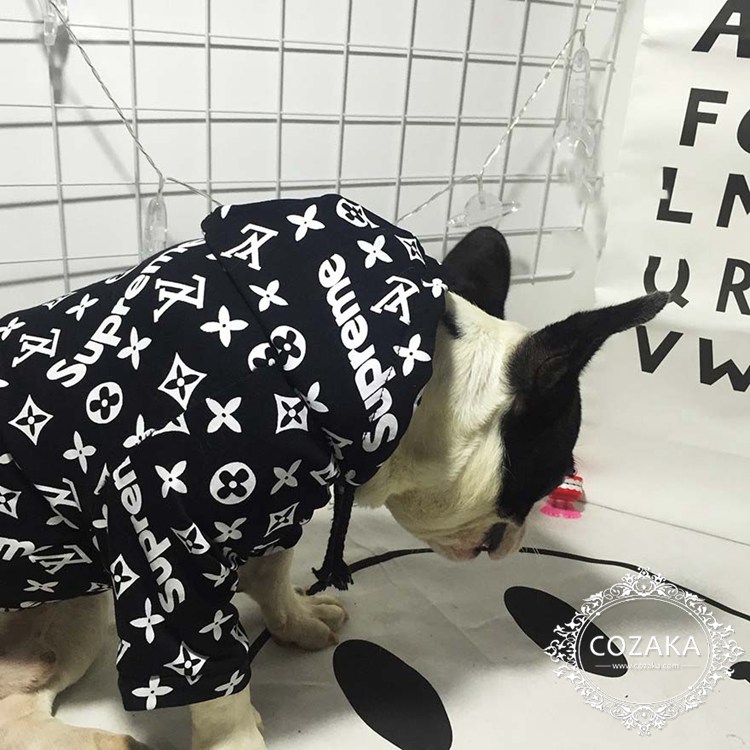 LV SUPREME 犬用フーディー