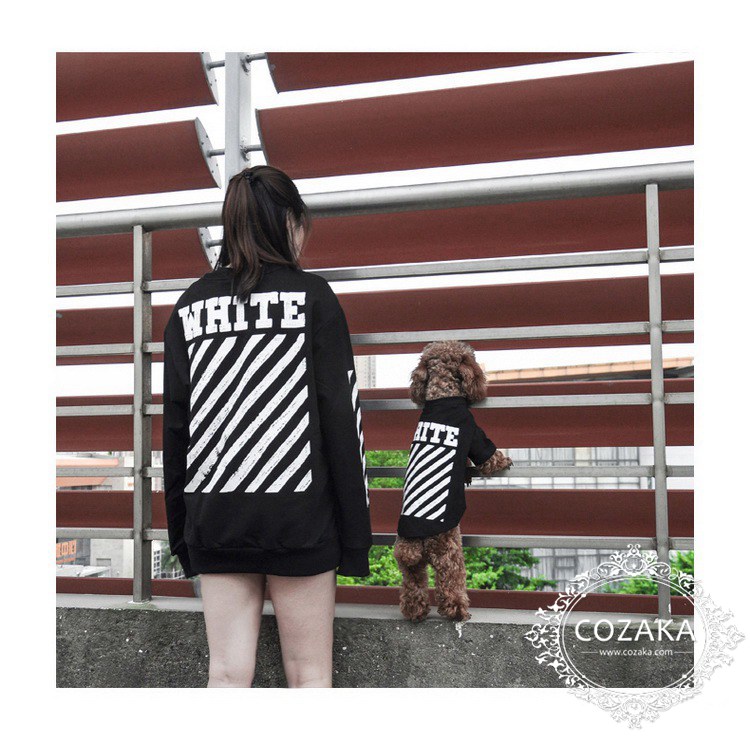 中型犬洋服 スウェット OFF-WHITE