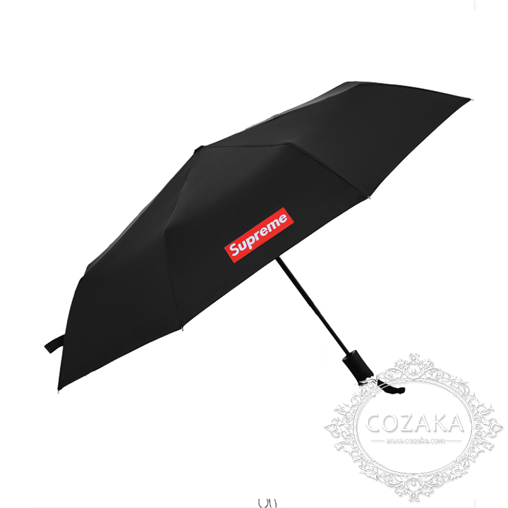 シュプリーム ボックスロゴ 折りたたみ傘 supreme box 雨傘 ブランド 