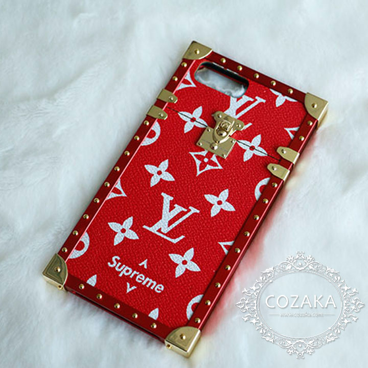 lv supreme iphone7plusケース