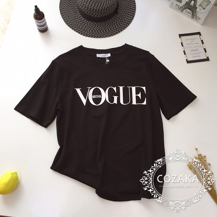 VOGUEロゴTシャツ