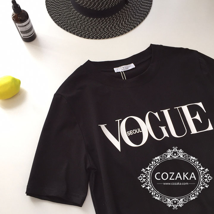 VOGUE ロゴ tシャツ レディース