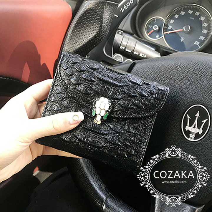 BVLGARI 三つ折り財布 レディース