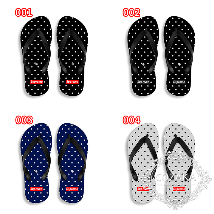 supreme スリッパ