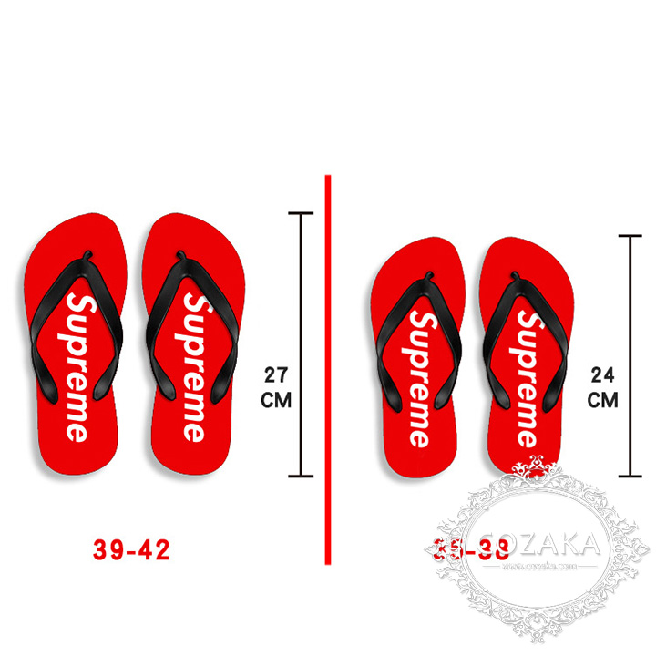 supreme スリッパ