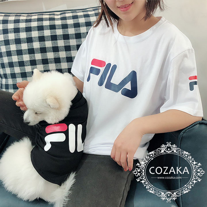 fila フィラ 犬服 tシャツ