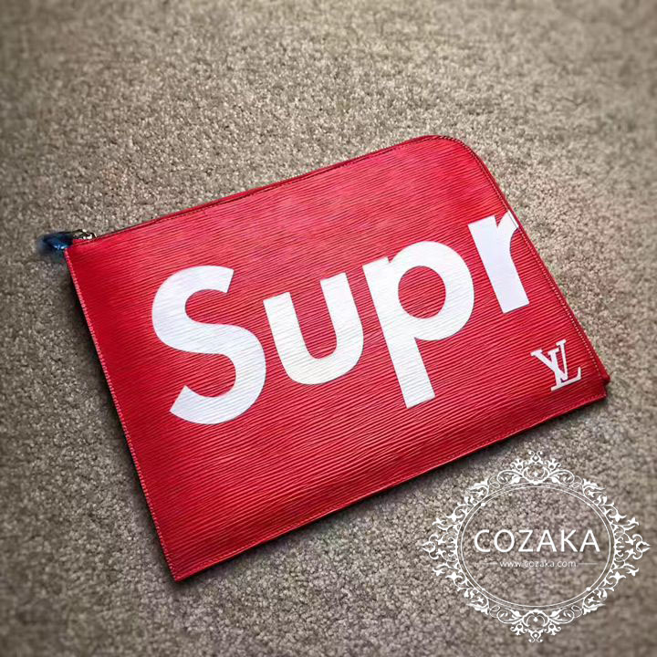 supreme lv クラッチバッグ