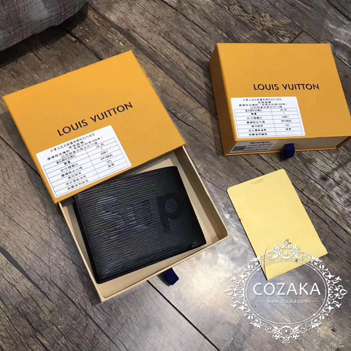 supreme lv 財布 二つ折り