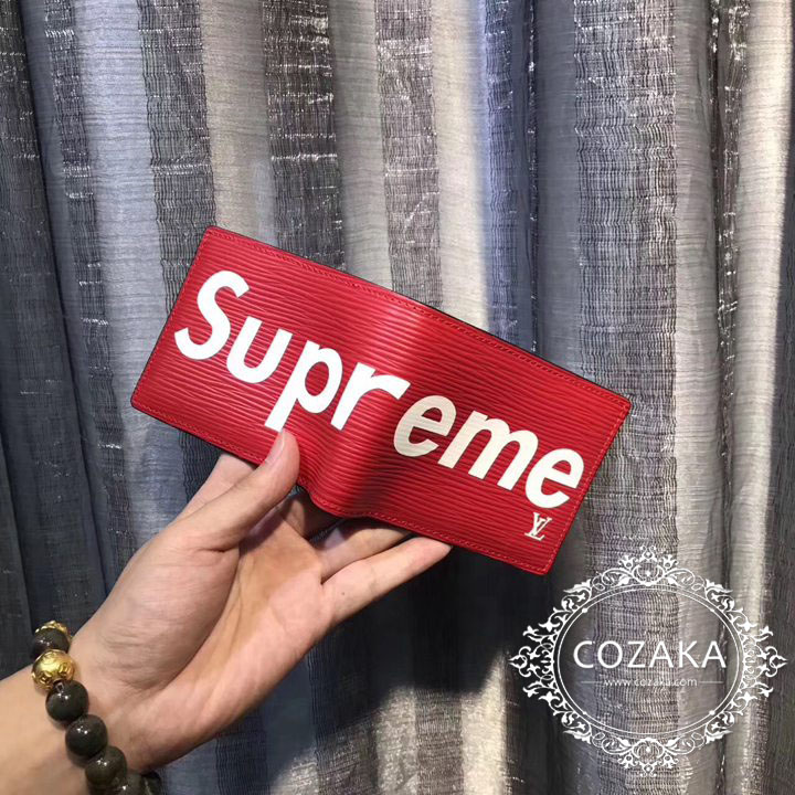 supreme lv 財布 二つ折り