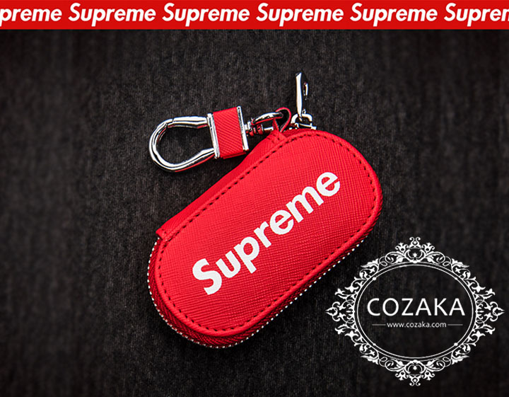 supreme 車キーケース ファスナー