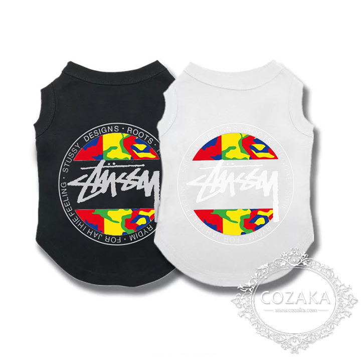 STUSSY ペット服 タンクトップ