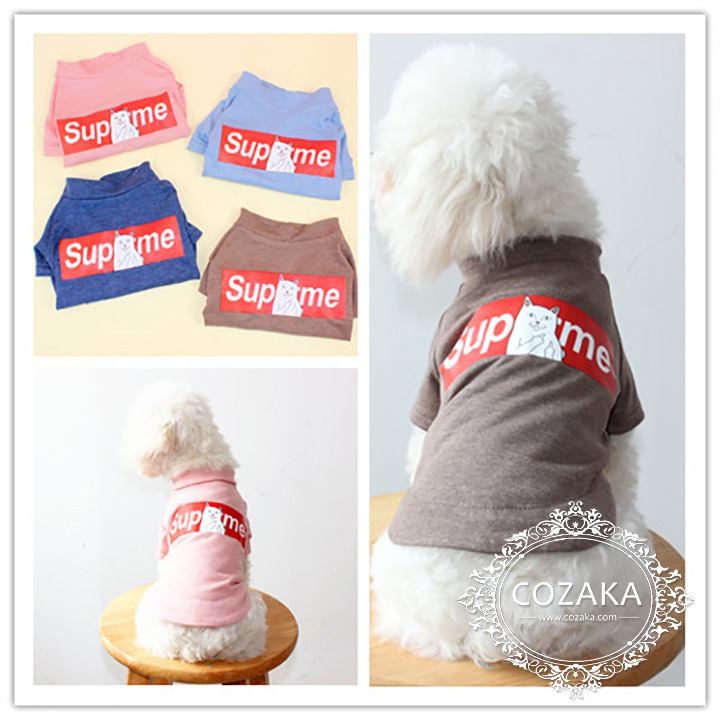 シュプリーム リップンディップ 犬服 Tシャツ