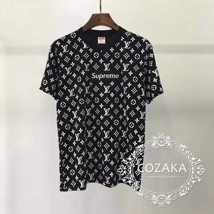 lv supreme tシャツ メンズ