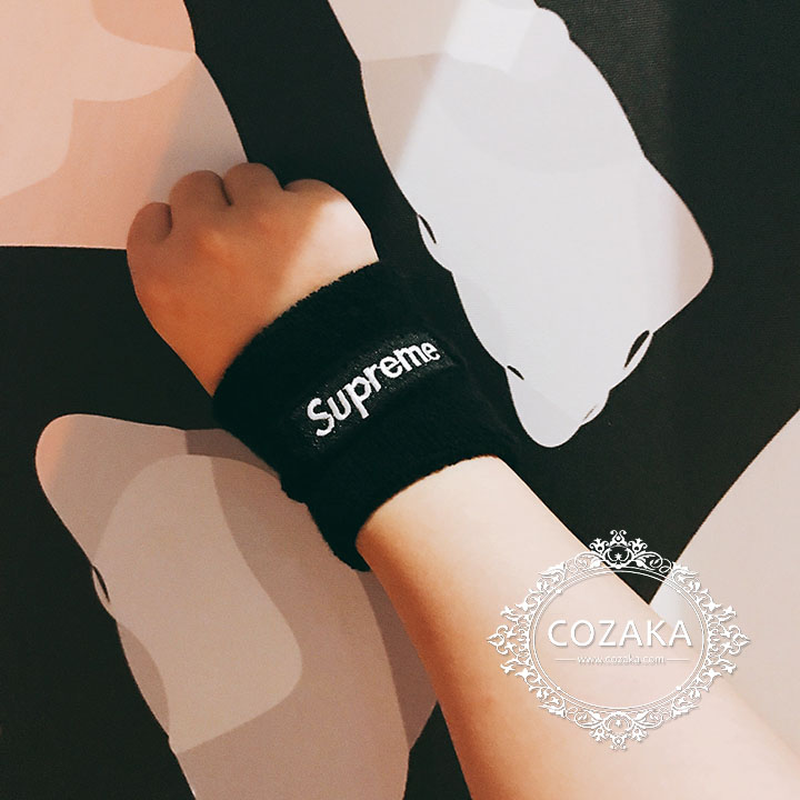 supreme リストバンド スウッシュ