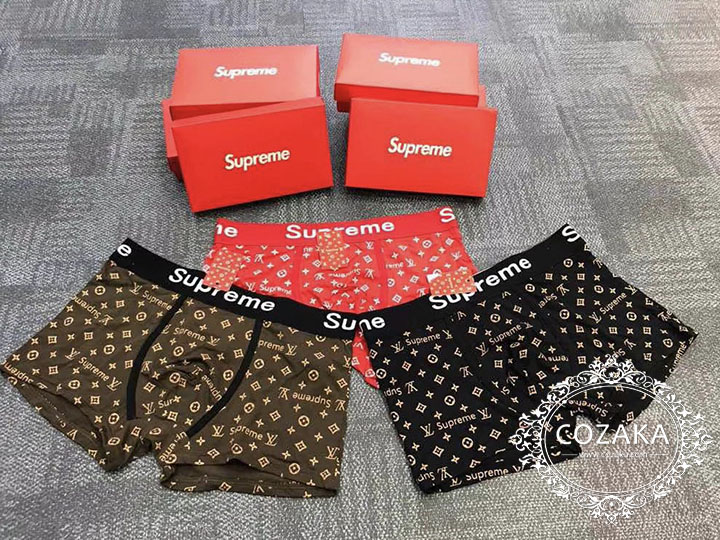 lv supreme ボクサーパンツ メンズ