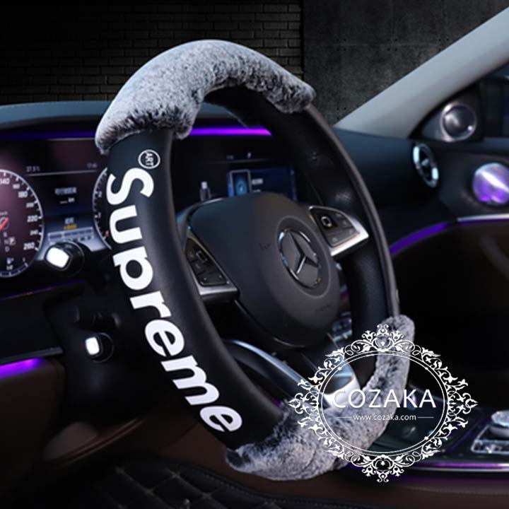 クロムハーツ 車ハンドルカバー 本革