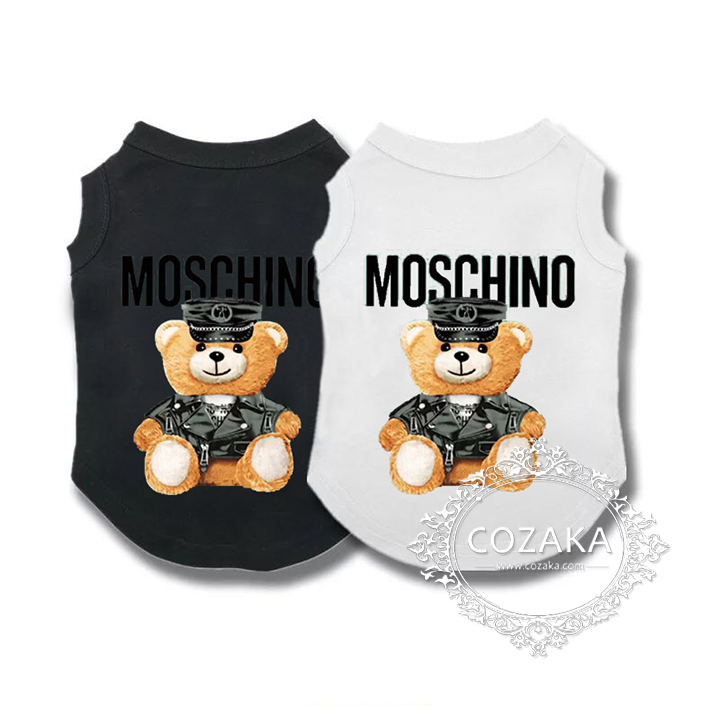 moschino ドッグウェア タンクトップ