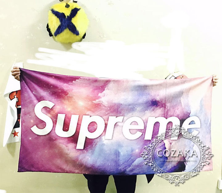 Supreme ビーチタオル ロゴ シュプリーム エアコンブランケット バスタオル Sup ブランド