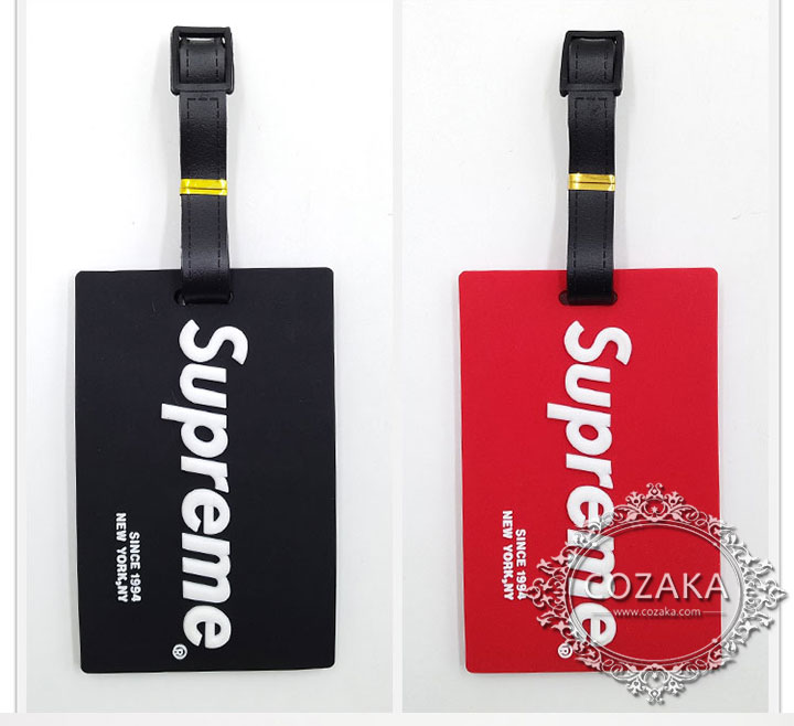 supreme ラベル 空港用