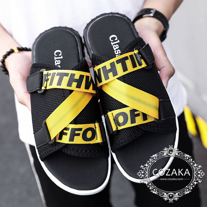 off white メンズシューズ サンダル