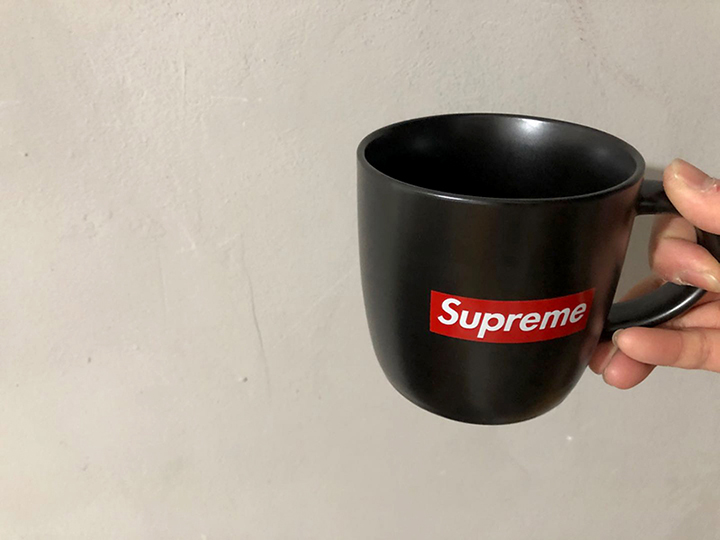 supreme box マグカップ カップル用