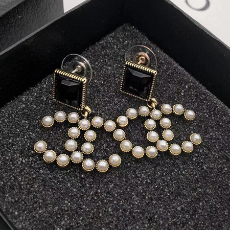 CHANEL ピアス パール