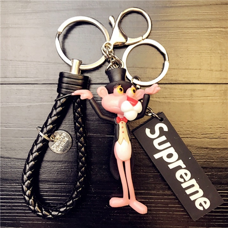 ピンクパンサー キーホルダー 可愛い シュプリーム supreme キーリング ファッション小物