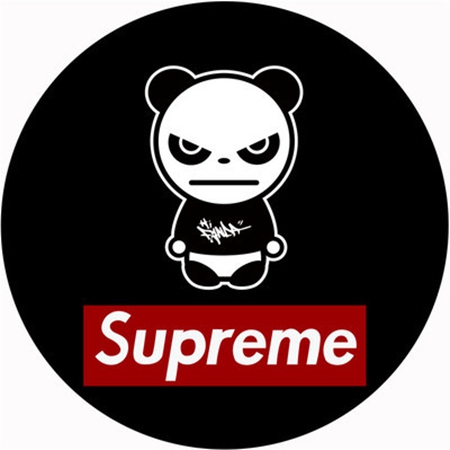 シュプリーム ラグ 円形 Supreme カーペット ラグマット 丸型 おしゃれ