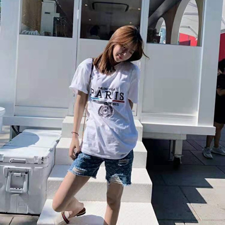 バレンシアガ tシャツ オシャレ 男女兼用 レディース メンズ バレンシアガ tシャツ オシャレ 男女兼用 レディース メンズ