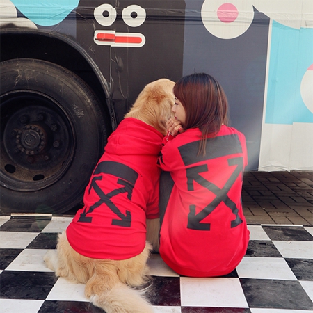 お飼い主とお揃い ペットの親子服