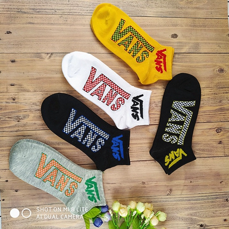 VANS ショートレングスソックス  コットン製