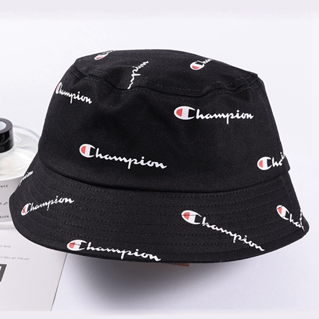 Champion 柄ロゴ バケットハット 