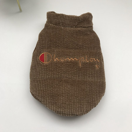 CHAMPION ペット服 秋冬向け